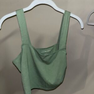 American Eagle Outfitters Sage Green Tank Top